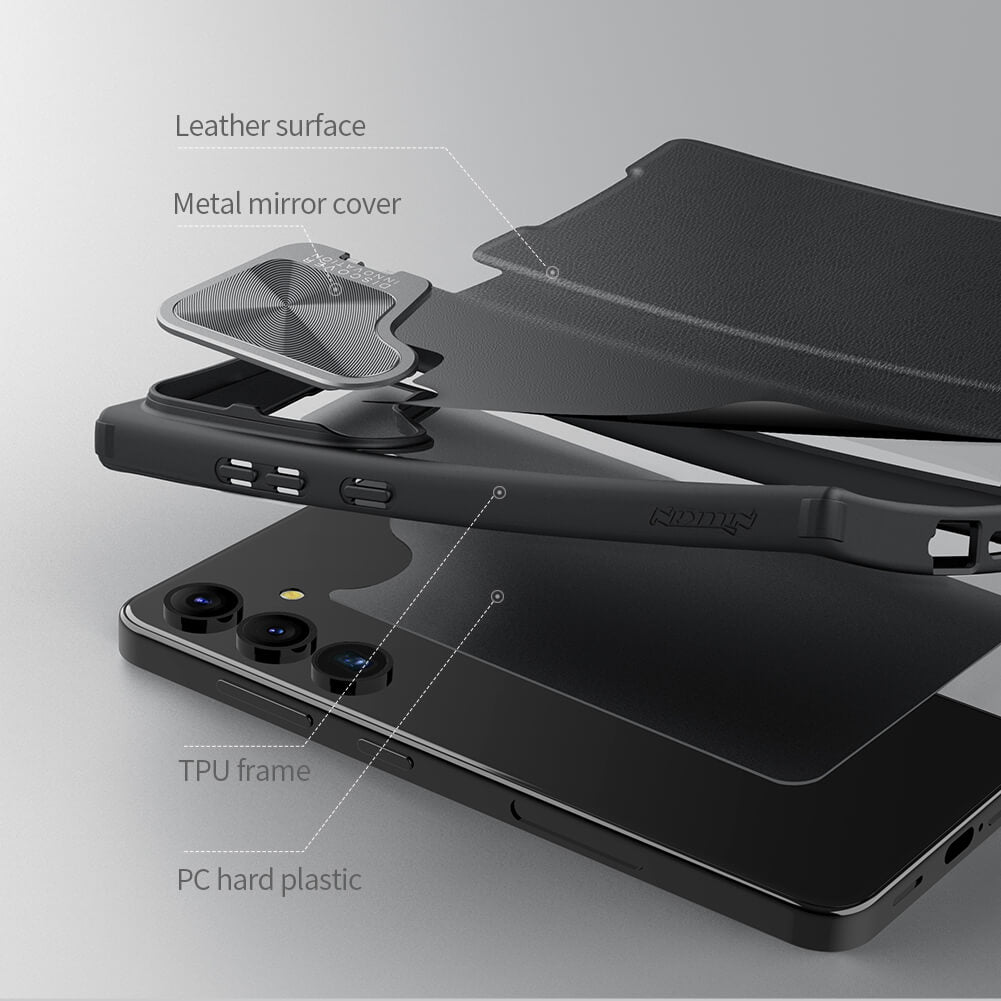 Case Nillkin Qin Prop Leather - Galaxy S24 Plus