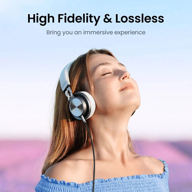 UGREEN Cable auxiliar de 3,5mm para altavoz, conector de Audio para auriculares