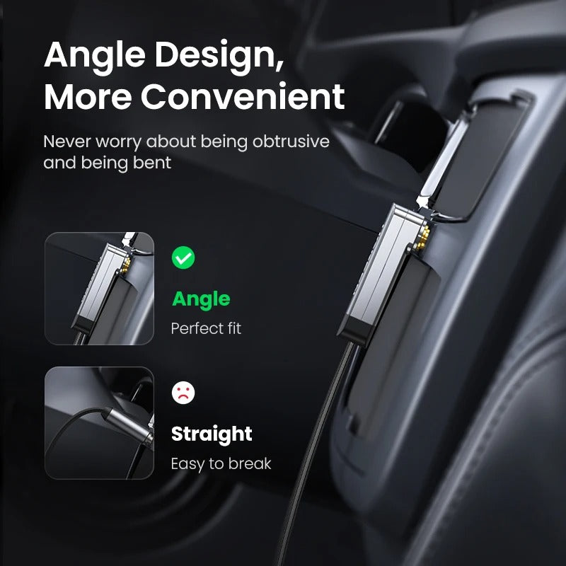 UGREEN Cable auxiliar de 3,5mm para altavoz, conector de Audio para auriculares