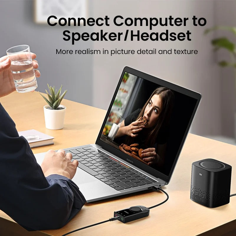 Ugreen Adapatdor de Audio Usb