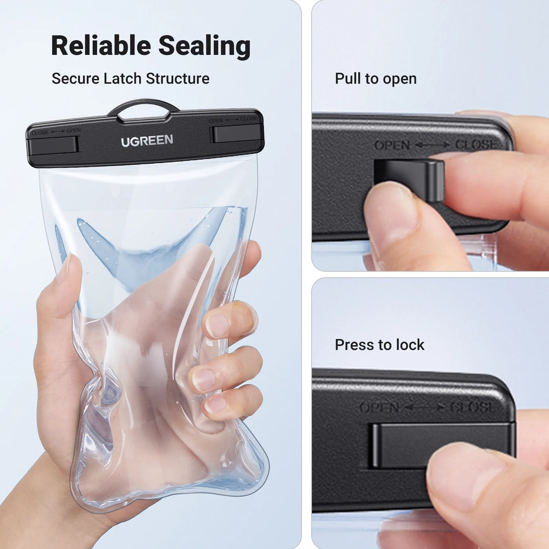 UGREEN funda impermeable 7,2 pulgadas IPX8 para teléfonos