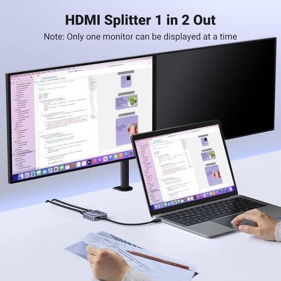 Ugreen HDMI 2.0 Bidireccional Switch 4K@60Hz