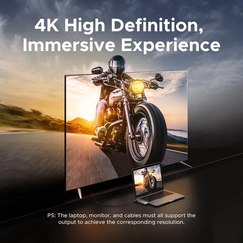 UGREEN USB-C HUB 6 en 2 tipo C a 4K HDMI Thunderbolt 3 USB3.0 para MacBook Pro Air