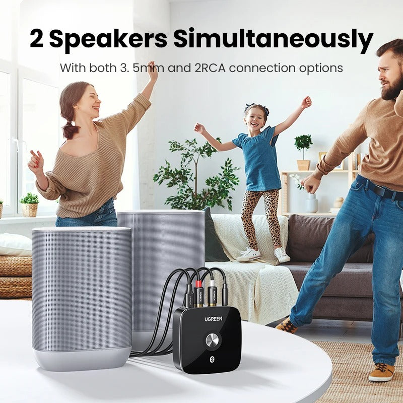 UGREEN receptor de Audio con Bluetooth 5,1