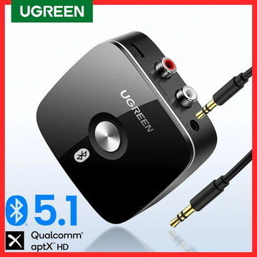 UGREEN receptor de Audio con Bluetooth 5,1