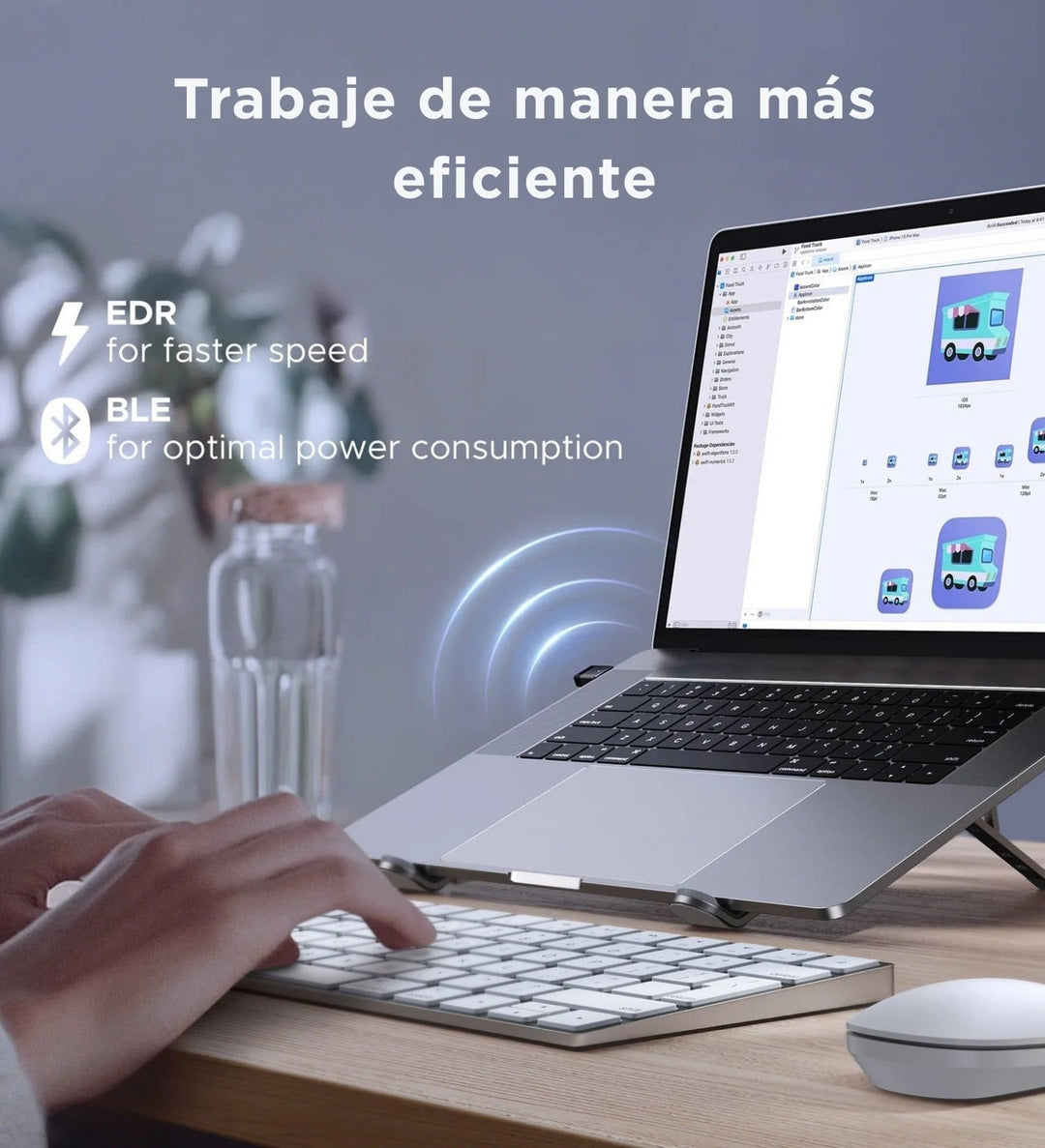 Adaptador USB Ugreen Bluetooth 6.0 para Pc/Laptop