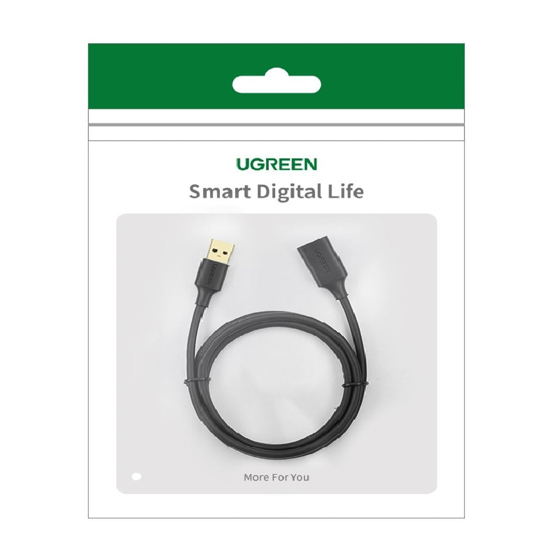 Ugreen Cable de extensión USB 3,0 Mini Cable extensor para ordenador, PC, TV, Xbox, SSD