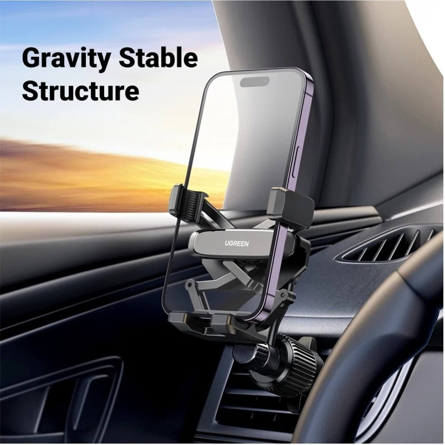 Ugreen Soporte Universal 360 Grados para Auto