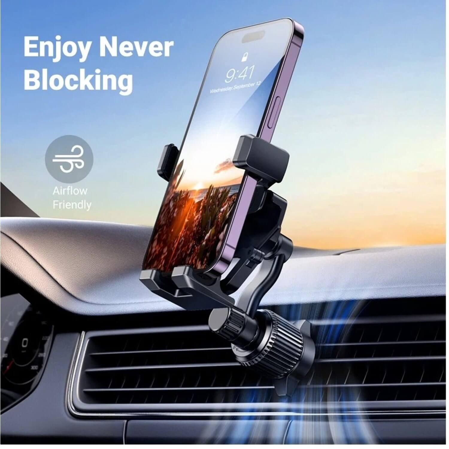 Ugreen Soporte Universal 360 Grados para Auto
